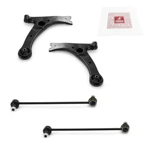 4 PC Front Lower Control Arm and Front Stabilizer Bar Link Kit  97570MT