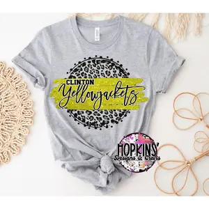 Clinton Yellowjackets Mascot Shirt