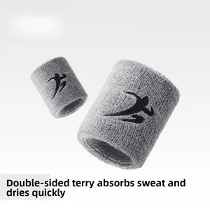 Moisture-Wicking Sweatband Wrist Support for Sports - Breathable Wristbands for Basketball, Tennis, Badminton, Cycling & Gym Workouts, Durable Athletic Wrist Guards for Injury Prevention, Comfortable Fitness Gear for All Levels