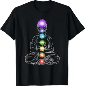 Yoga Meditation Spiritual Body Energy Chakra T-Shirt