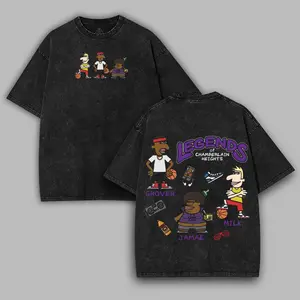 Legends of Chamberlain Heights Comic Washed Shirt, Hoodie, Sweatshirt Graphic TV Show Cotton Streetwear Tee gift for christmas