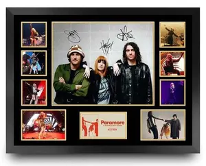 PARAMORE 2023 AUSTRALIA TOUR LIMITED EDITION No No Framed MEMORABILIA