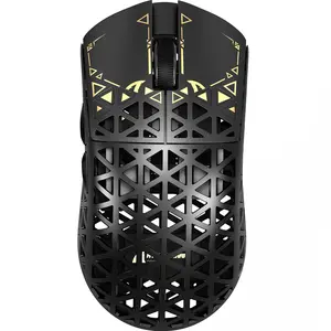 ATTACK SHARK R5 Ultra Carbon Fiber Wireless 8K PAW3950MAX Gaming Mouse 39g SUPERLIGHT PixArt Sensor 8000Hz Polling Rate MCU Nordic 52840 DPI 42000 BT/2.4G Tri-mode Connectivity