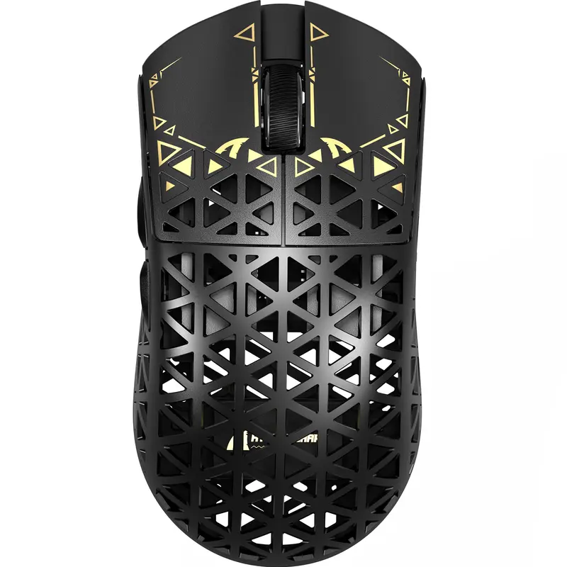 ATTACK R5 Ultra Carbon Fiber Wireless 8K Gaming Mouse - 39g Superlight, PixArt PAW3950MAX Sensor, 8000Hz Polling Rate, Nordic 52840 MCU, 42000 DPI, BT/2.4G Tri-mode Connectivity, Precise Multi-Device PC Accessory for Gaming, Pc Accessories