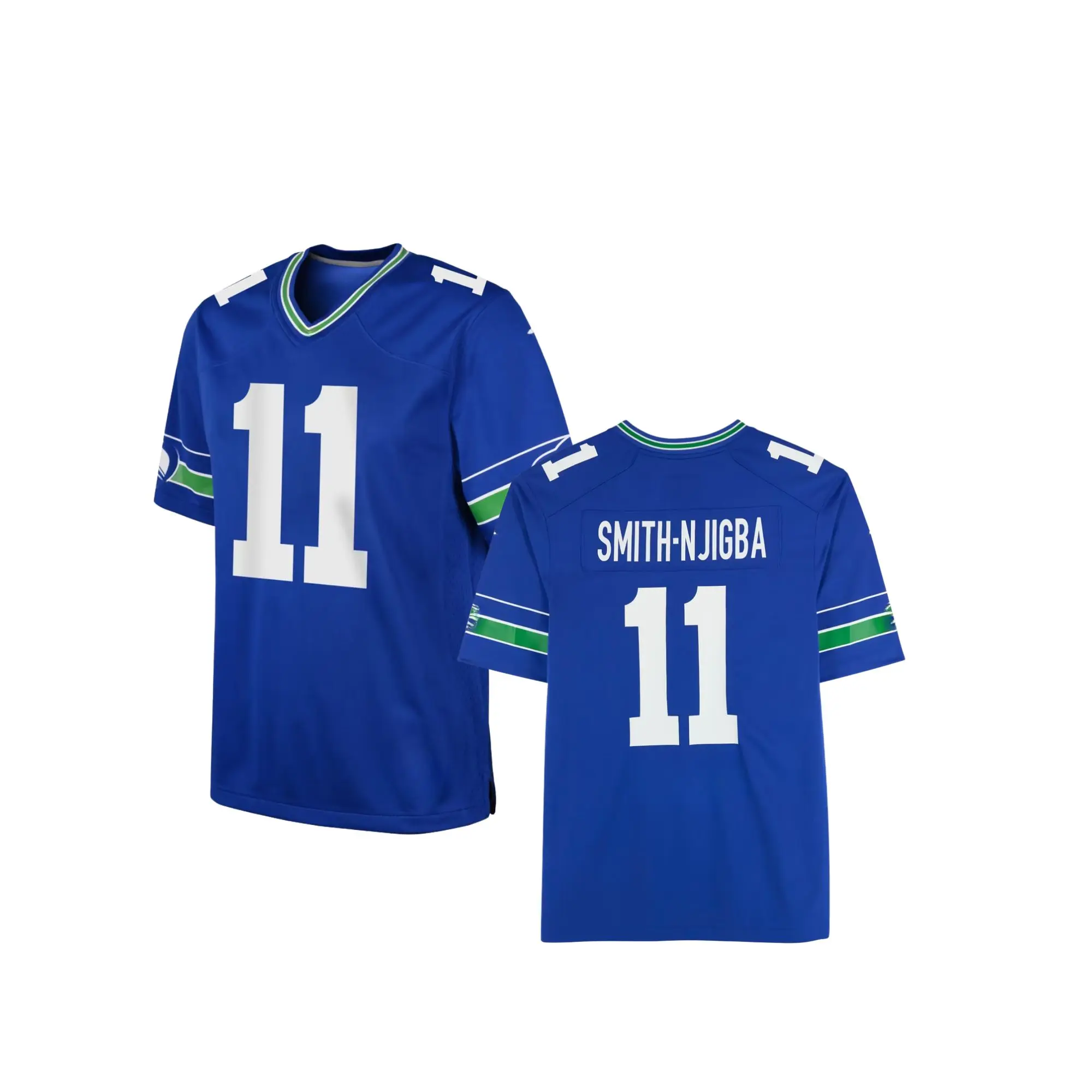 Jaxon Smith-Njigba #11 Football Jersey 2026/2027 full logo