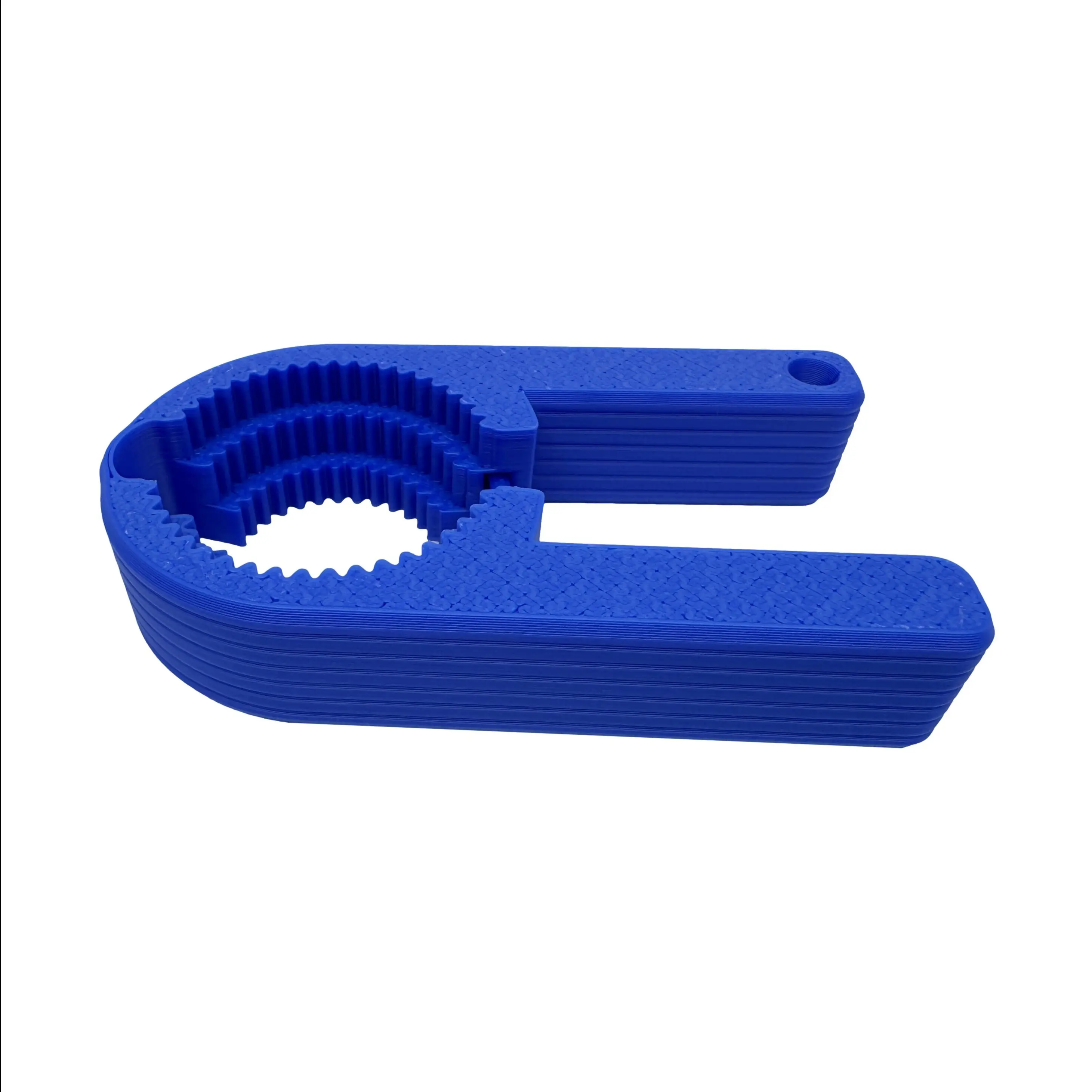 Intulon 3D-Printed V7 Water Bottle Opener for Seniors Ergonomic Design Weak Hands Arthritis Friendly Twist Cap Remover Kitchen Gadget Handy Lightweight Utensil
