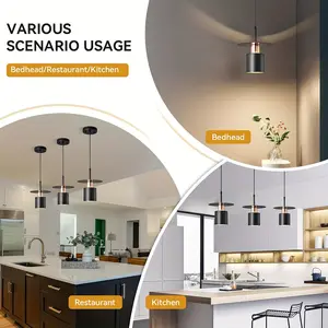 Vintage Ufo Pendant Light, Creative Hat Shape Iron Hanging Lamp, Nordic Style Electroplated Drop Ceiling Light, Bedside Restaurant Bar Decoration, Indoor Light