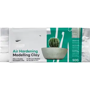 Air Hardening Modelling Clay 1.1lb (500g) in Granite, Stone Colored Clay for Sculpting, Subtle Shimmer Effect, Ideal for Professional Modelling and Crafts