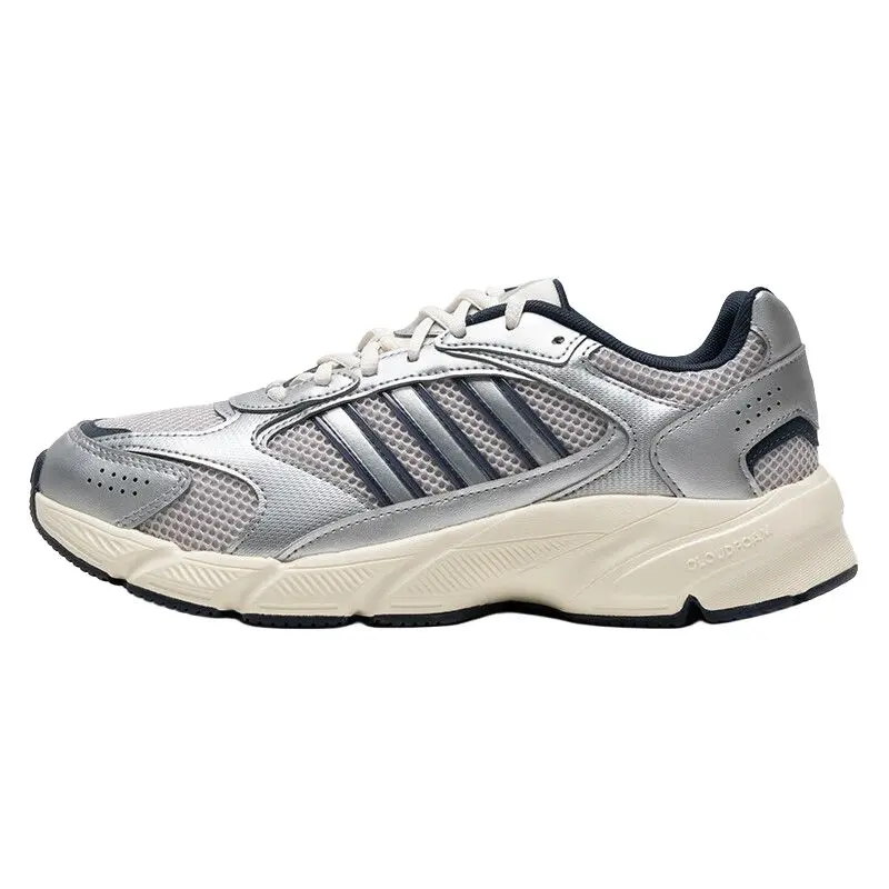 Adidas CRAZYCHAOS 2000 Men's Low-Top Casual Running Shoes in Silver-Gray with Fabric and Synthetic Leather for Comfort and Style Trending Shoes, House White Official Shoes to Get / Maison Mihara