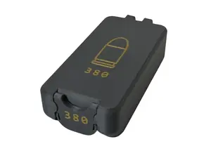 380 Ammo Case 50 Rounds Compact Locking Storage for Range Days 3D Printed Durable Secure Closure Easy Access Transport