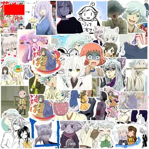 2set/50pcs Kamisama Kiss PVC waterproof stickers are used for decorating water bottles, books, computers, suitcases, and refrigerators