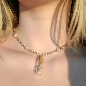Fairy Jar Necklace - Handmade Jewelry