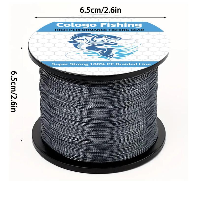 4-strand Multifilament Braided Fishing Line, 500m/1640ft Fishing Line, Strong Durable & Long-lasting Fishing Line, Tackle Accessories