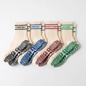 Days of the week grip socks｜non-slip socks | original design | yoga, pilates, lagree, barre socks