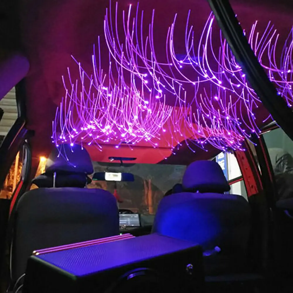 APLOS 500Pcs Fiber Optic Car Star Lights Headliner LED Roof Twinkle Ceiling Light APLOS 500Pcs Fiber Optic Car Star Lights Headliner LED Roof Twinkle Ceiling Light