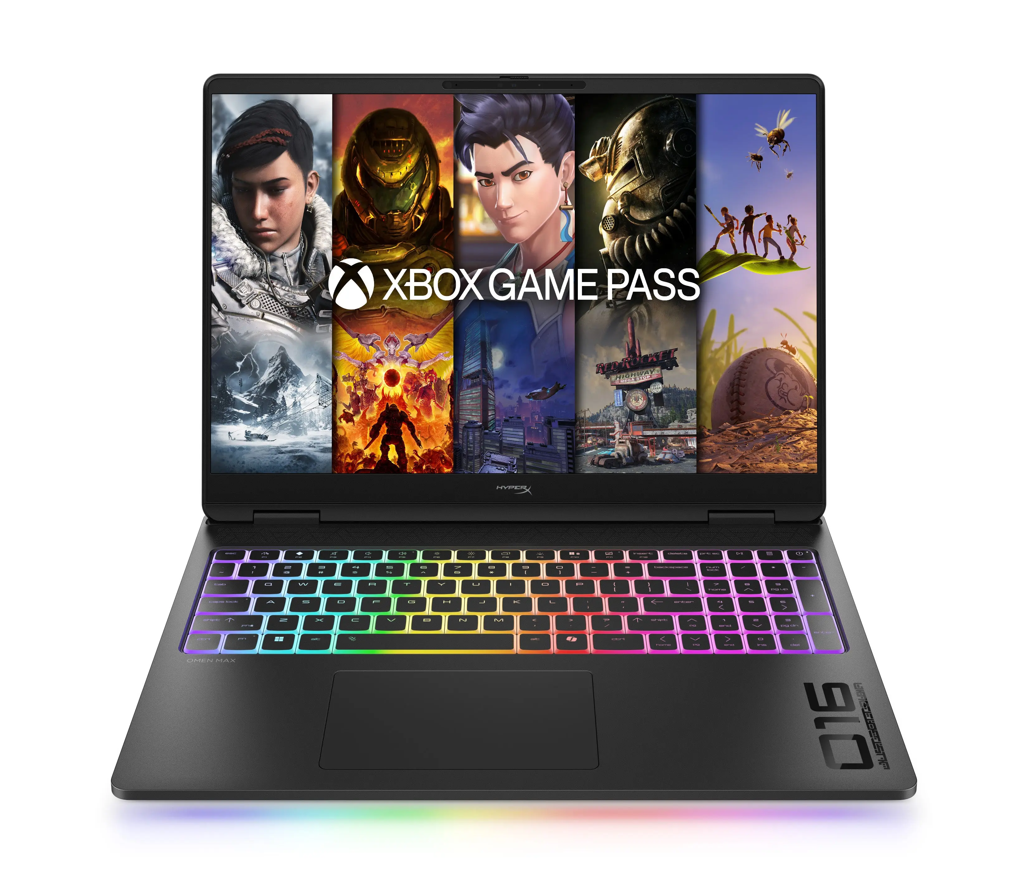HyperX OMEN MAX 16 inch Gaming Laptop PC 16, Windows 11 Home, 16", AMD Ryzen™ AI 9, 32GB RAM, 2TB SSD, NVIDIA® GeForce RTX™ 5080, 2.5K, Shadow black