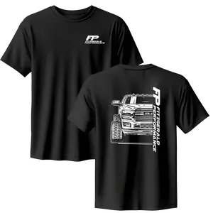 Truck Line Graphic Tee 100% cotton – Diesel Mechanic Inspired Top with Lifted Truck Design, Unisex Streetwear, Perfect Gift for Auto Enthusiasts