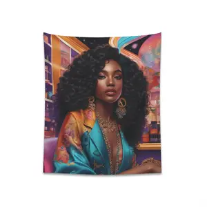 Future Girl Printed Wall Tapestry