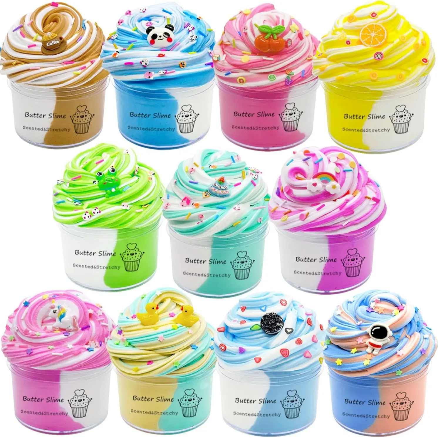 11 Pack Dual Colored