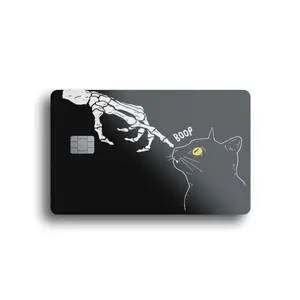 Black Cat Boop Card Skin