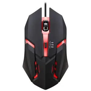 Ergonomic 4-Button RGB Gaming Mouse