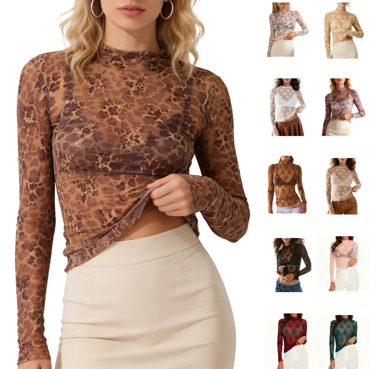 sheer top lace - TikTok Shop sheer top lace - TikTok Shop