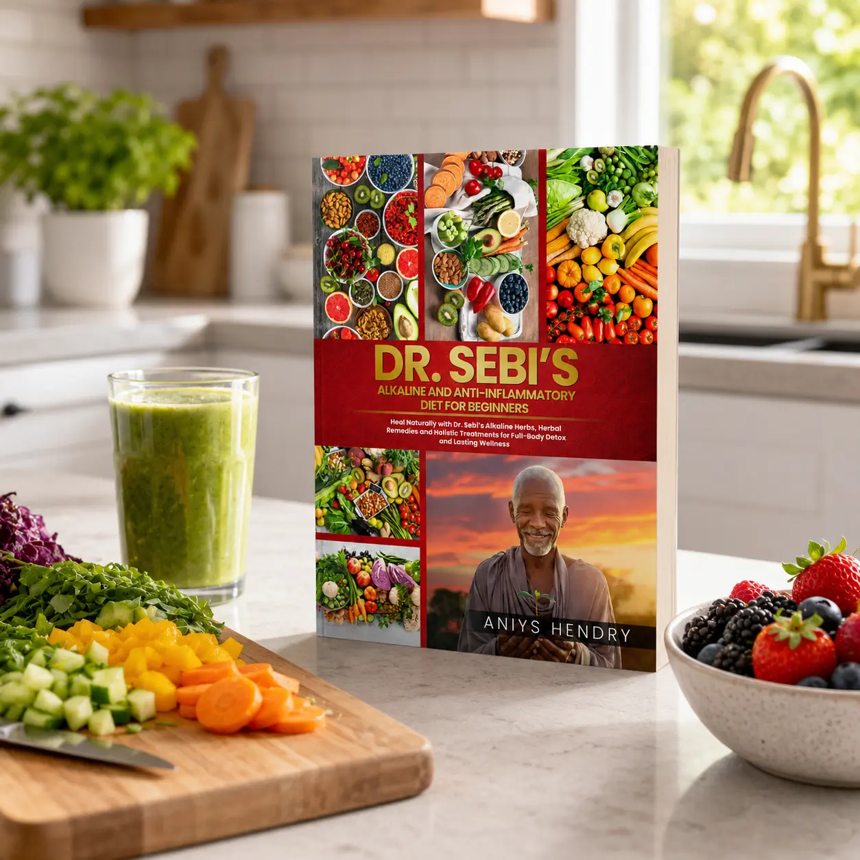Dr. Sebi’s Alkaline & Anti-Inflammatory Diet for Beginners: Natural Remedies for Your Body; Eliminate Stress With Unique Targeted Recipes. Start Now Your Purification Steps | Selected Meal-Plan