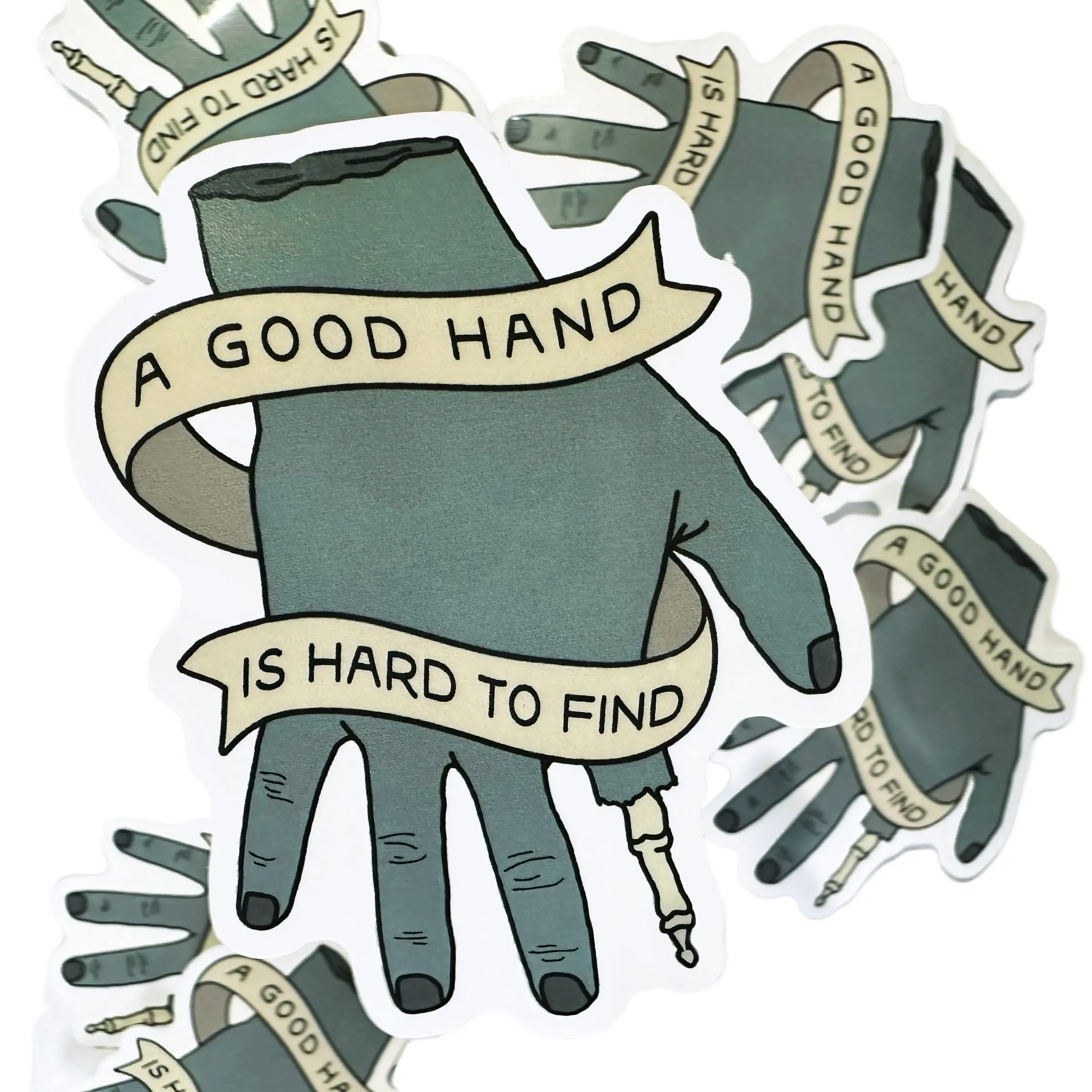 Zombie Hand Sticker