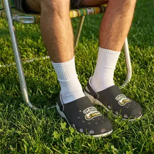 Battery Lover EVA Foam Clogs — 'Low Social Battery'