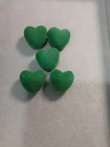 Acrylic Plush Heart Decorative Accessory, Soft Textured Design for Home Decoration, Perfect Gift Idea for Loved Ones