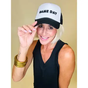 Game day trucker hat