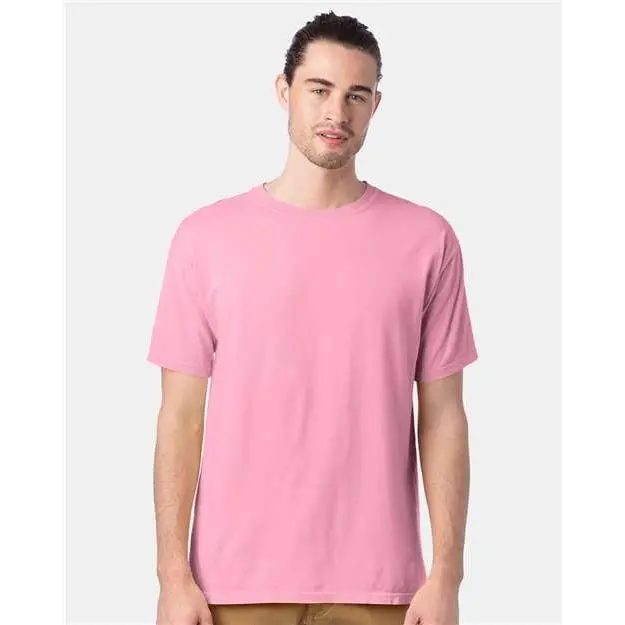 Custom Embroidered - ComfortWash by Hanes - Men's Garment-Dyed T-Shirt - Cotton Candy - GDH100