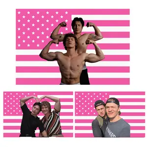 Vintage Heated Rivalry Tapestry, Retro Game Day Flag, Sports Aesthetic Wall Decor, Classic Competition Banner, Bedroom Dorm Decor for Fans, Hudson Williams Connor Storrie Chemistry Flag