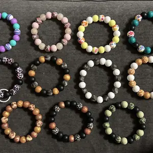 Beaded wristlets