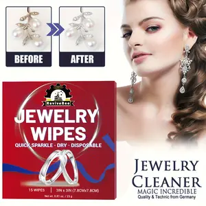 Jewelry-Specific Oxidation Polish Effectively Restores and Maintains Luster, Cares for Golden and Silvery Bracelets and Necklaces, Suitable for All Types of Jewelry Surfaces. Surface Polish, Brightening Solution, Jewelry Maintenance, Metal Polishing