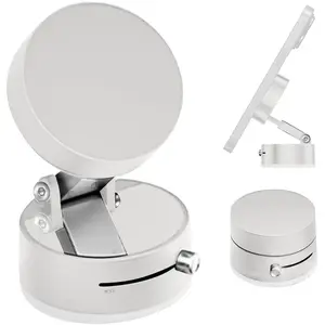 Vacuum Magnetic Suction Cup Folding & Rotating Bracket, Double-sided Suction Cup Universal Vacuum Rotating Bracket, Mobile Phone Bracket