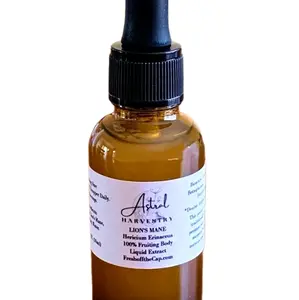 Organic Mushroom Tinctures - Lion's Mane, Turkey Tail, Cordyceps, Reishi - Double Extracted Tincture - Edible, Supplement