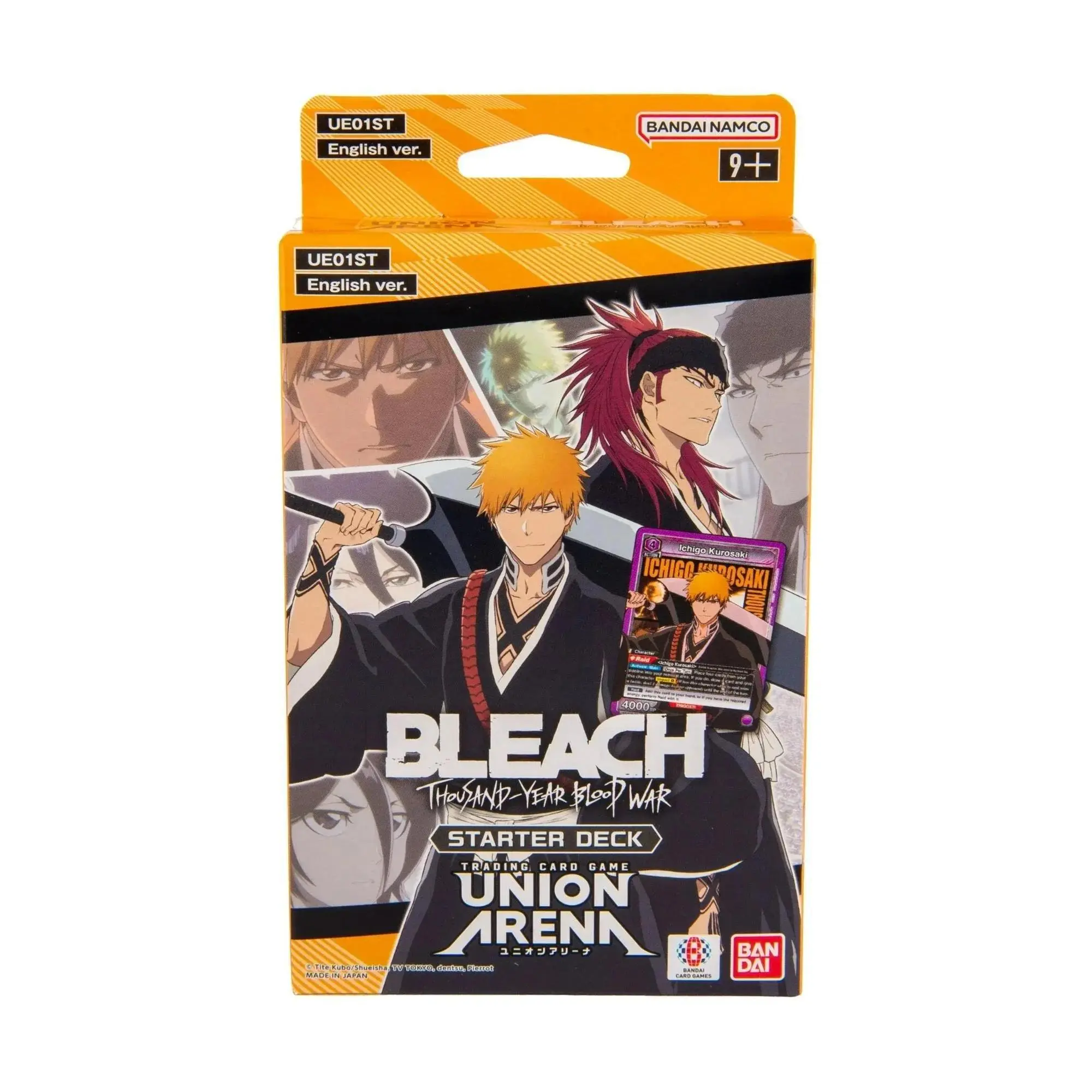 Bandai Trading Card Games Union Arena Bleach Thousand-Year Blood War Starter Deck - for Collectors and Fans