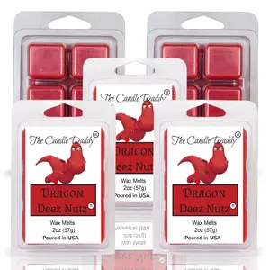 5 Pack - Dragon Deez Nutz - Banana Nut Bread Scented Wax Melt - 2 Ounces x 5 Packs = 10 Ounces