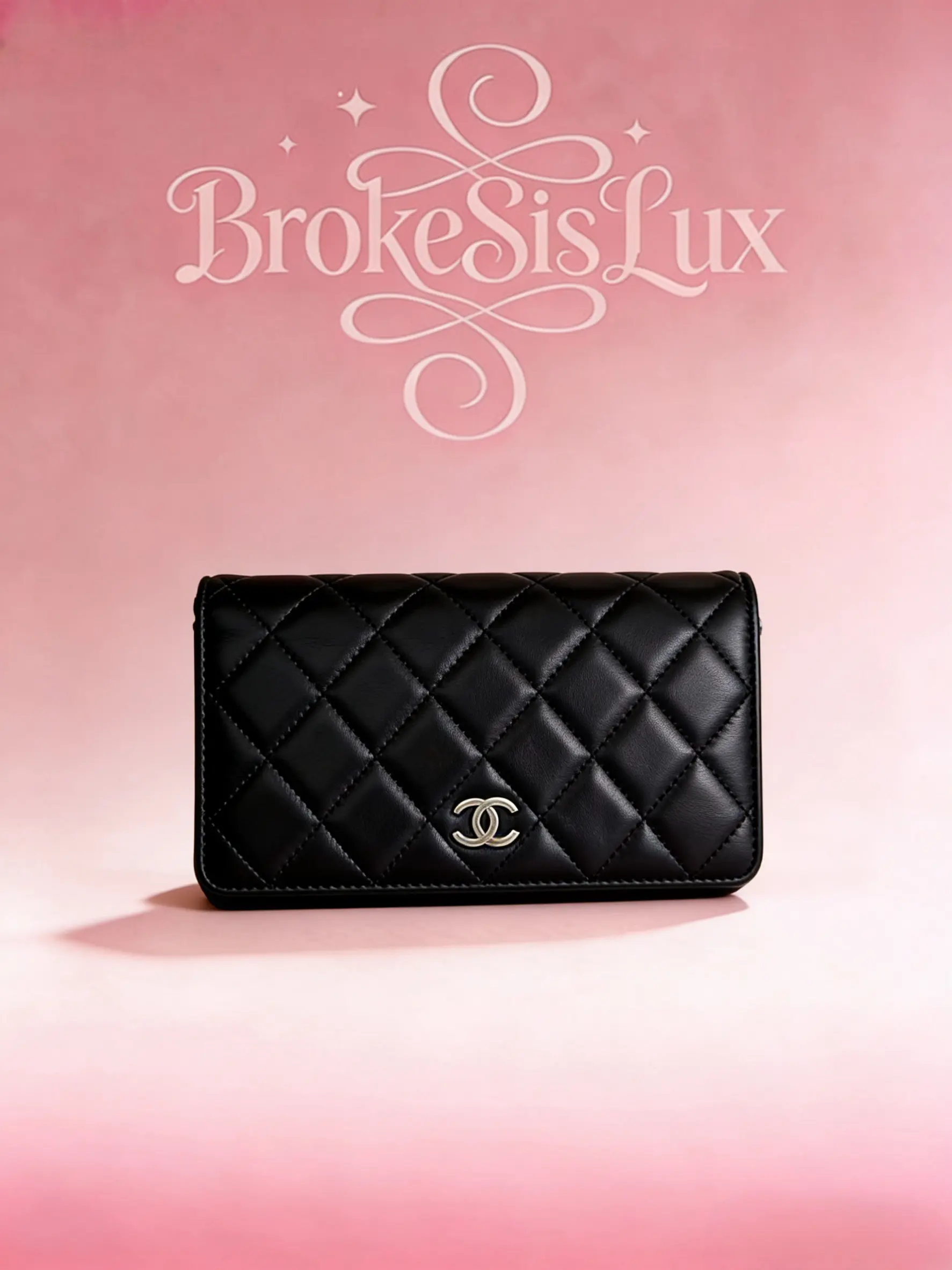 Pre-owned CHANEL Classic WALLET BLACK