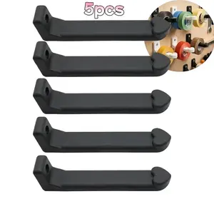 5-Pack Heavy-Duty Wall-Mounted Tape Dispenser Organizer, Rust-Resistant Storage Rack, Multi-Use Hooks for Workshop, Garage, Kitchen, Office