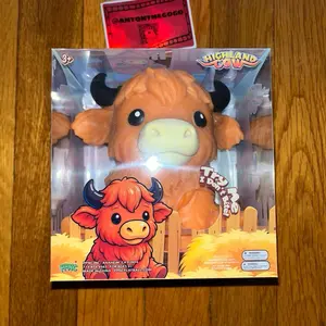 Squishy Highland Cow Viral Rare Sold Out Sealed Fast Ship