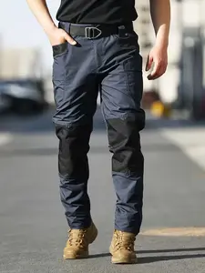 HOMUG Men's Tactical Work Pants are equipped with a stretched waistband and pockets. Featuring a kneei-pad designed and crafted from a new 230g/m2 fabric, they are ideal for spring and summer wear as well as outdoor activities. SpringStatements