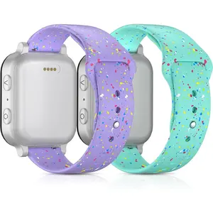 P-WBA03   Soft Sport Replacement Strap, Silicone Band Compatible with Gizmo Watch 3, Adventure 3, 2, 1 Disney/Gabb/SyncUP kids/Cosmo Jr/AT&T amiGO Jr Watch, 20mm