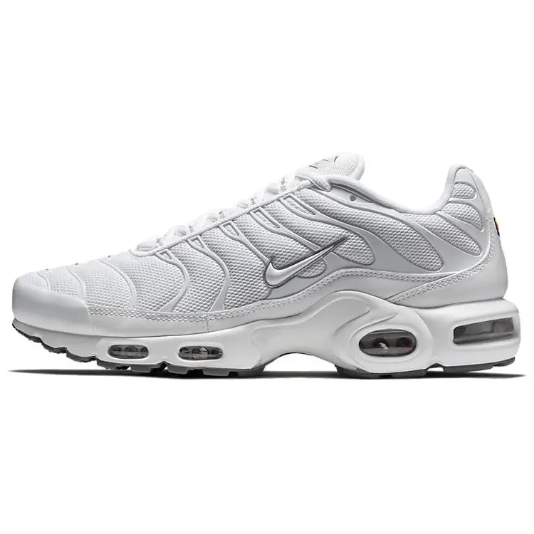 Nike Air Max Plus 'White' Athletic Sneaker, Men's/Women's Sports Footwear, Performance Sports Shoe