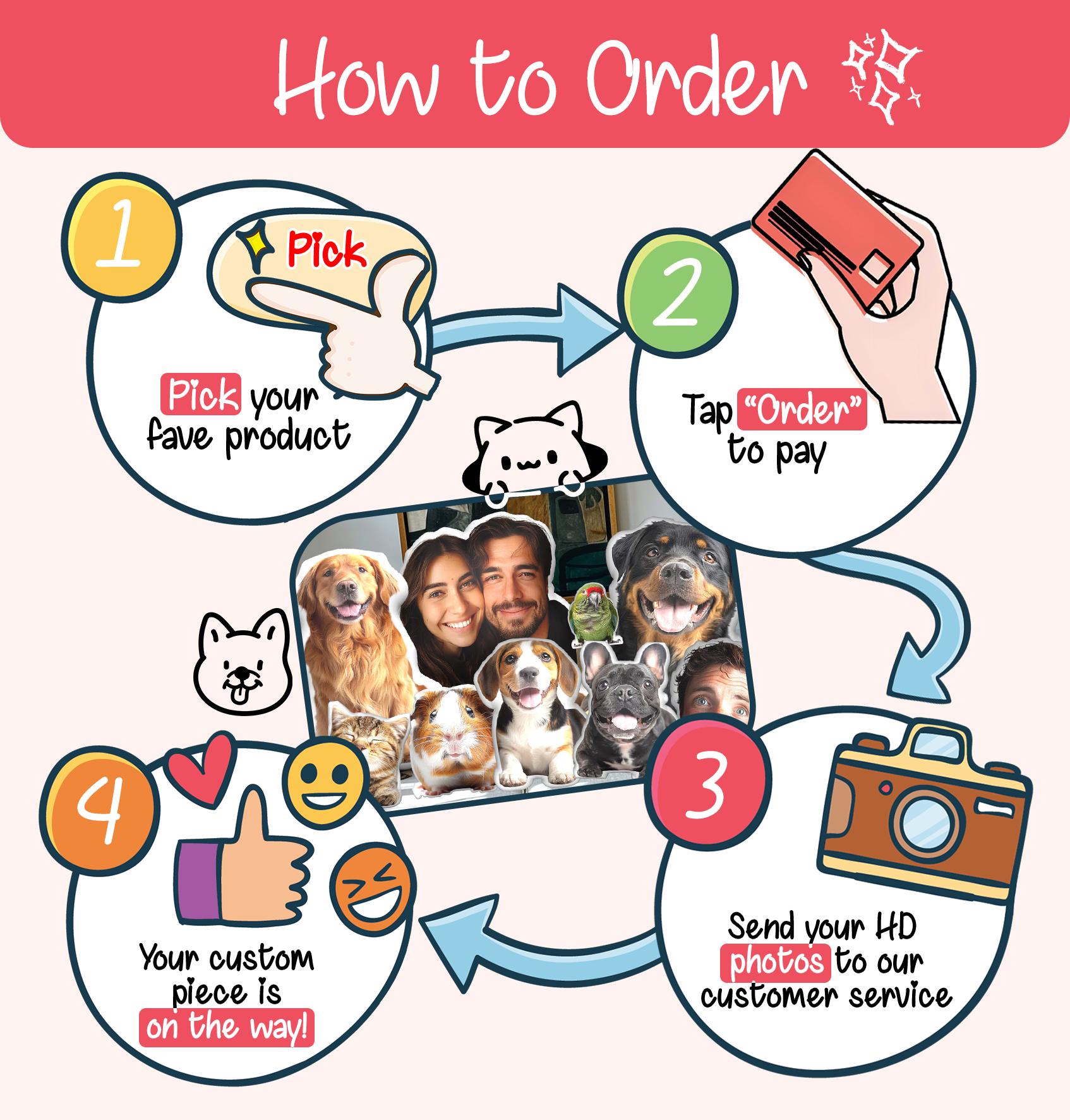 Personalized 3D Image Pillow Custom Face Pillow Soft Padded Cushion for Couples 100% Polyester Made in USA Valentine's Day Gift Asshot Design