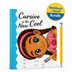 Cursive is the New Cool Workbook + Pencil Bundle