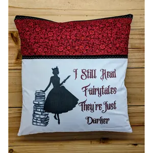Dark Romance Book Pillow