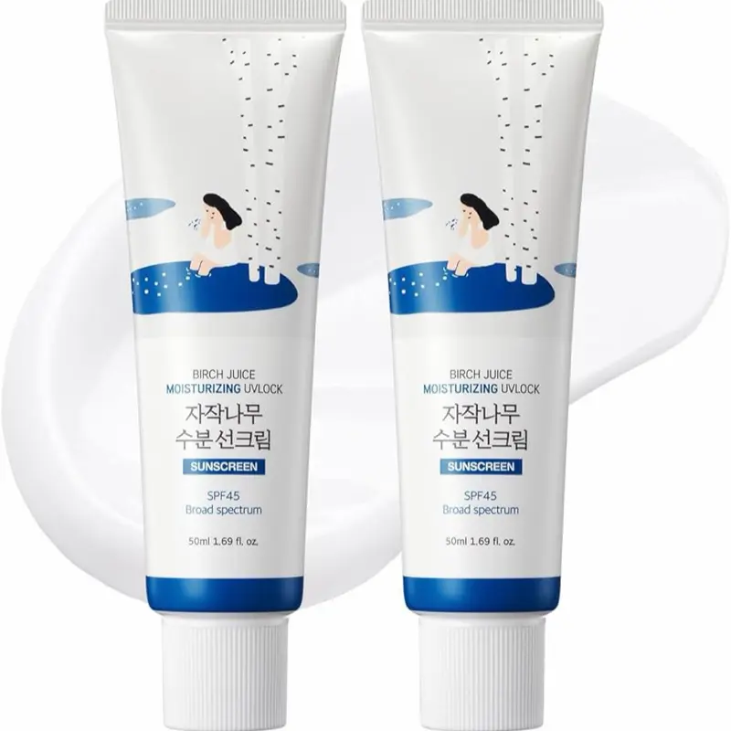(2set)ROUND LAB Birch Juice Moisturizing Sunscreen 50ml