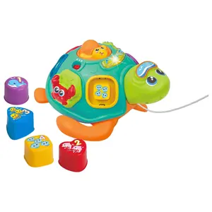 Winfun Bilingual Pull Along Sort 'n Learn Turtle